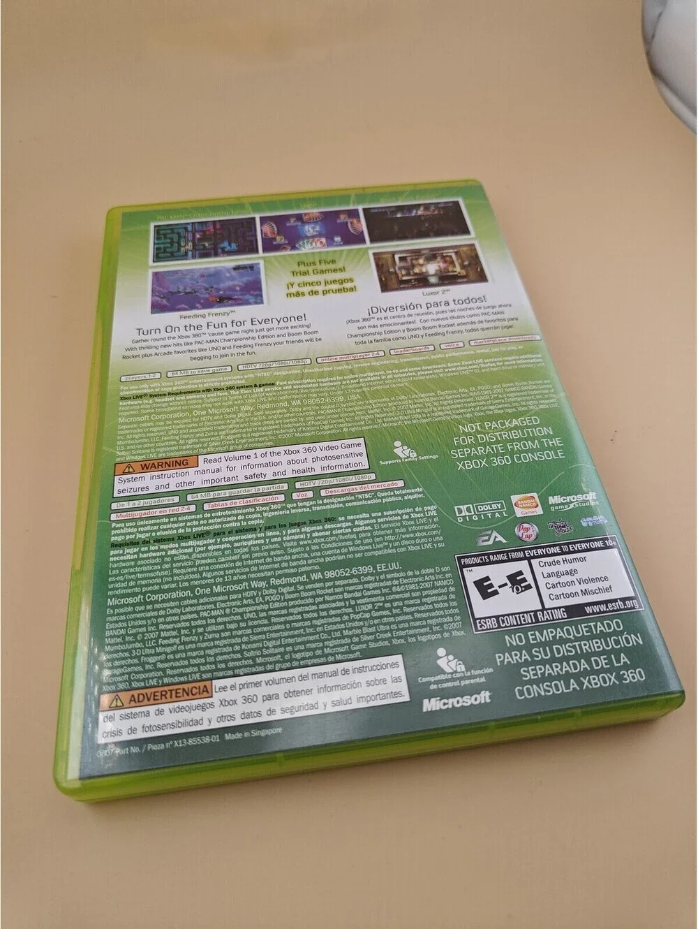 Xbox Live Arcade Compilation Disc Xbox 360 2007